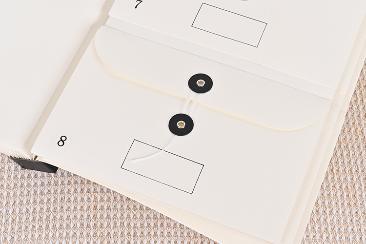 kraft paper guest book