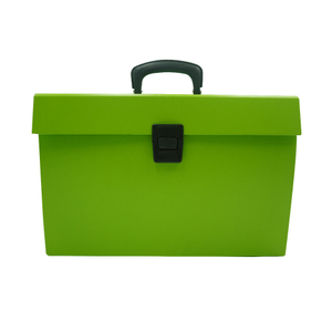 Customize logo A4 Size Office & School Bag 19-Pockets Accordion File Folder Box Paper Document Organizer Handle Expanding Bag