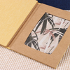 photo album with black paper