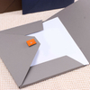 Duplex Folder A4 Size Stylish File Folders Made of Cardboard and Closed with Elastic in Contrasting Colour Expanding File