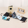 wedding photo album with tissue paper