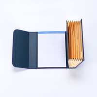 A5 Size Accordion Extension Folder Office School Stationery Made of Notebook Paper Material for Daily Use File Folders Bag