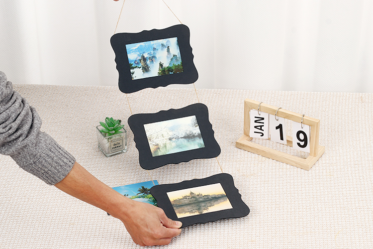 photo album with glassine paper